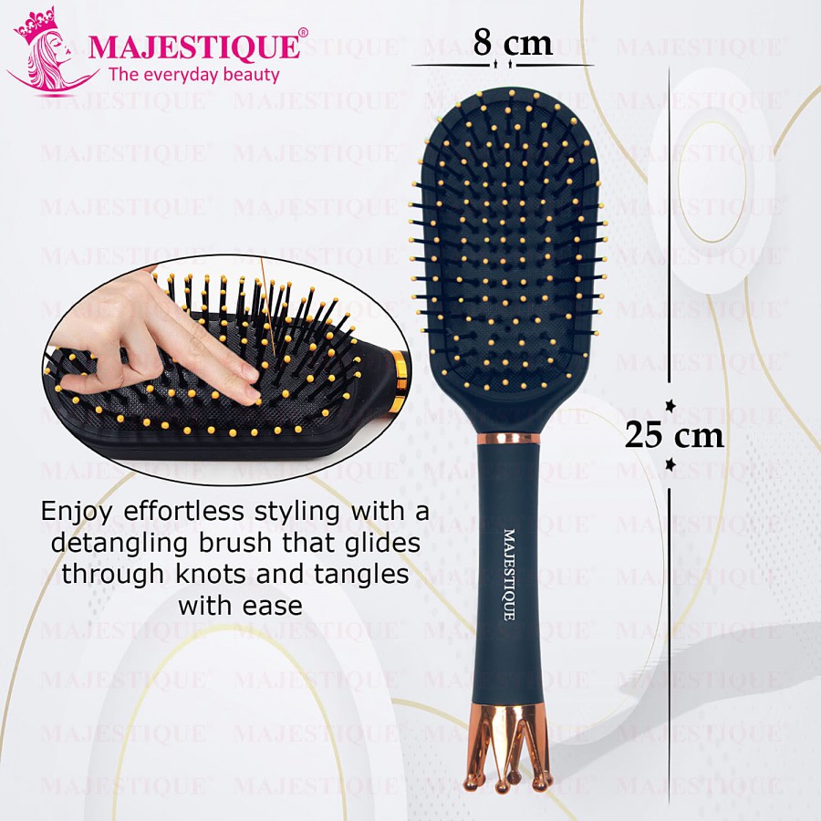 Majestique Detangler Paddle Brush - HR156