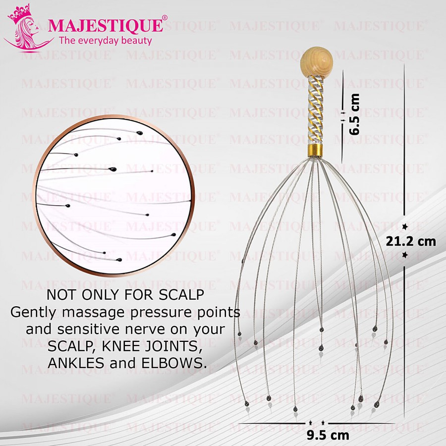 Majestique Head & Scalp Massager - No Tangles