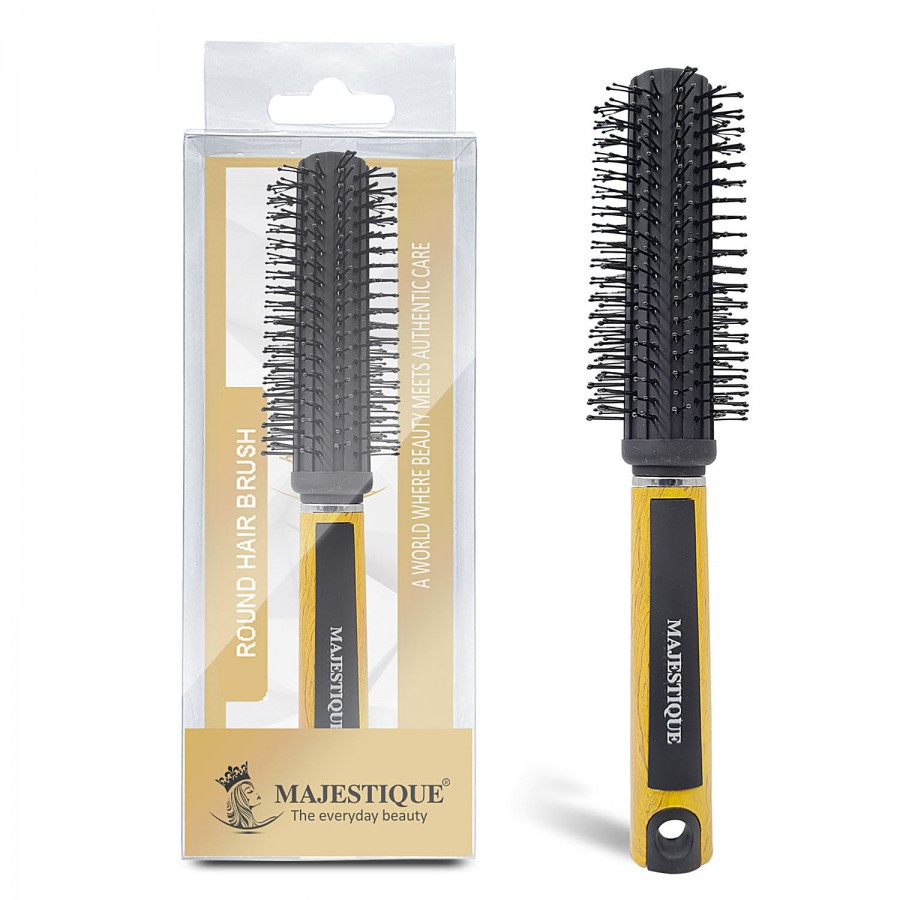 Majestique Roller Detangle Hair Brush - Round