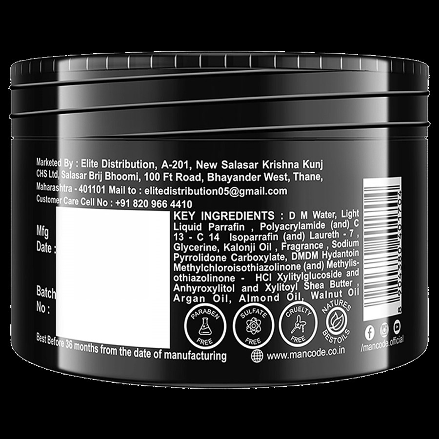 Mancode Daily Hair Styling Cream - Argan Oil