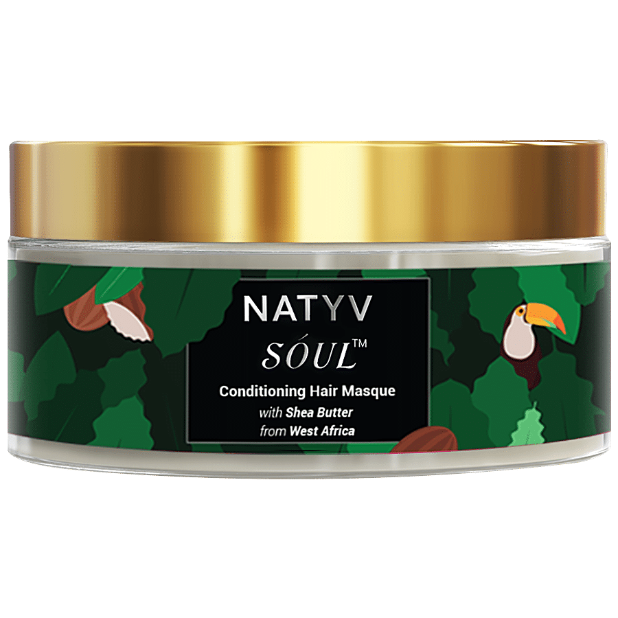 Natyv Soul Conditioning Hair Masque - With Shea Butter