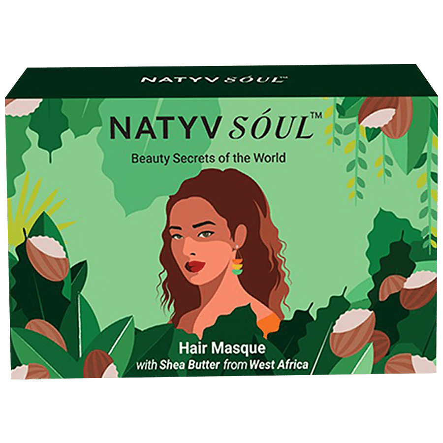 Natyv Soul Conditioning Hair Masque - With Shea Butter