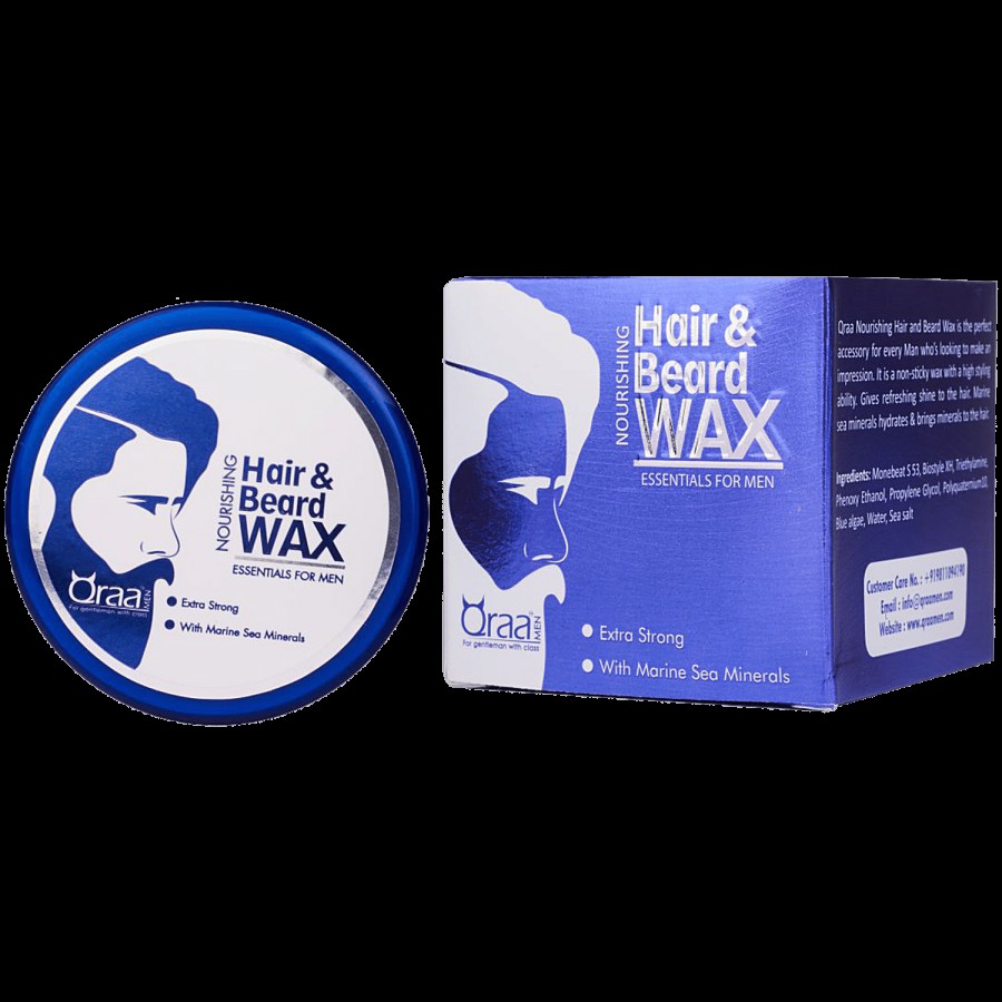 QRAA Hair Wax New - Blue