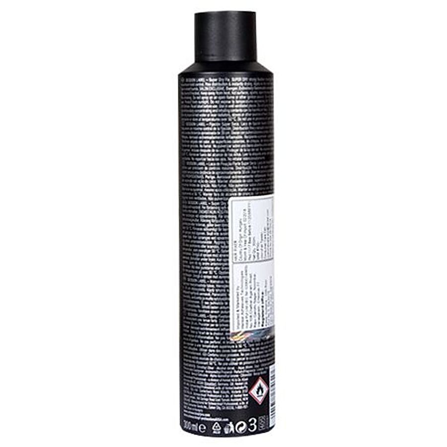 Schwarzkopf Professional Osis+ Session Label Super Dry Flex Strong Hold Hair Spray Fixation Fort