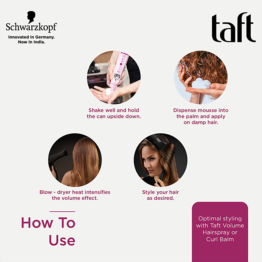 Schwarzkopf Taft Locken Mousse