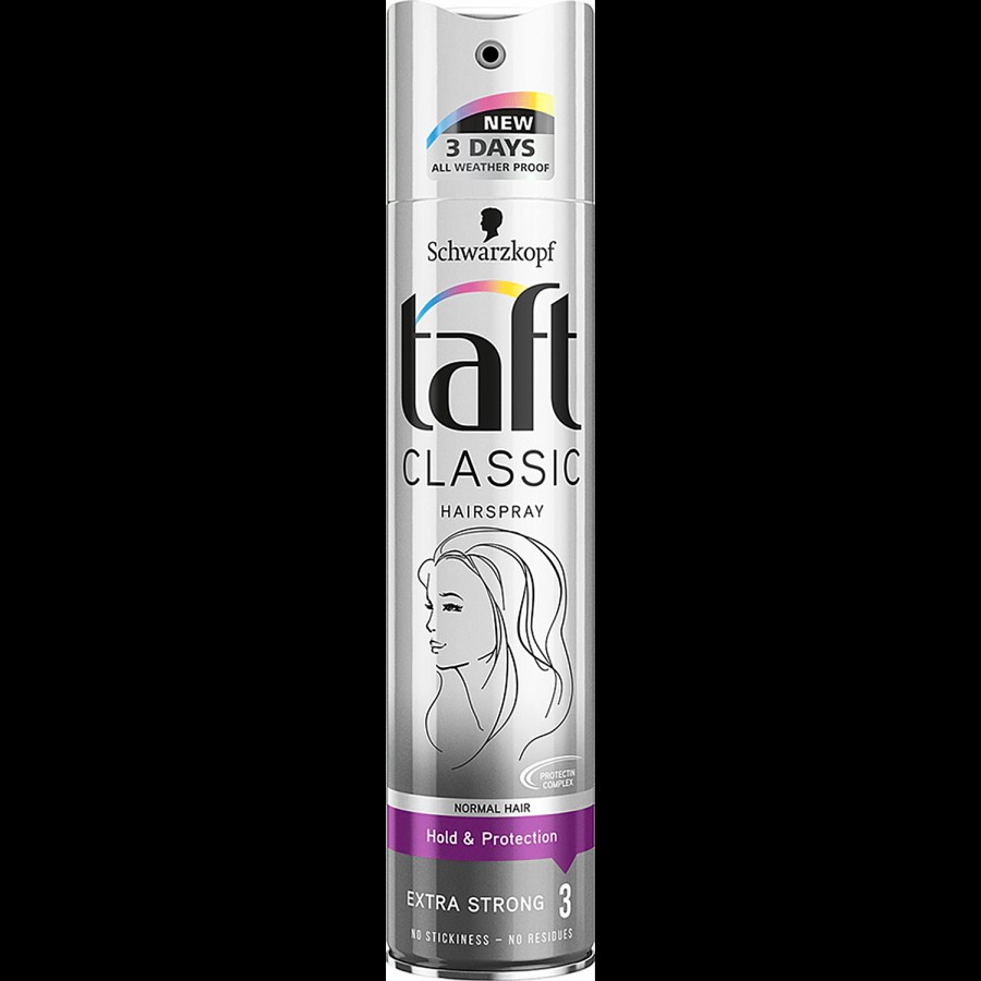 Schwarzkopf Taft Classic Hair Spray Extra Strong 3