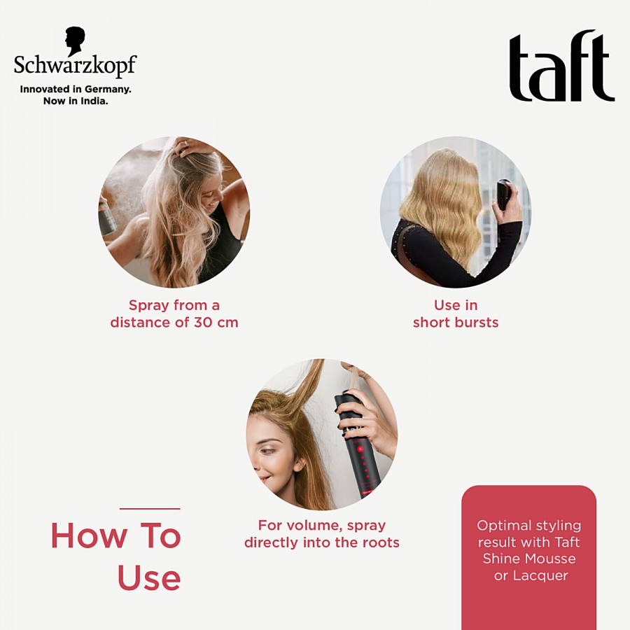 Schwarzkopf Taft Shine Hair Spray - Hold 4