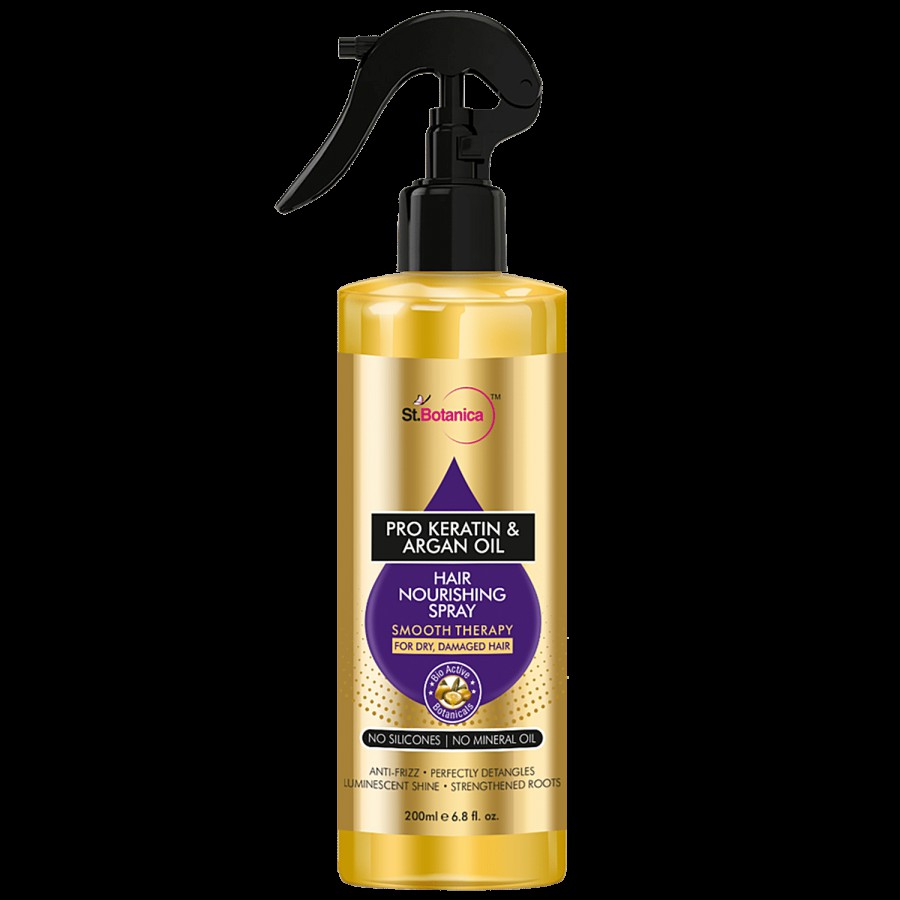 StBotanica Pro Keratin & Argan Oil Hair Nourishing Smooth Therapy Spray