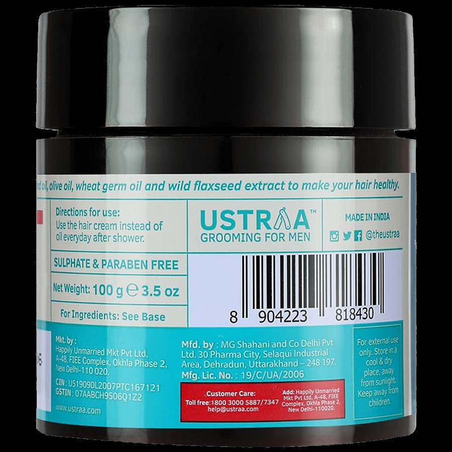 Ustraa Hair Cream For Men - Daily Use