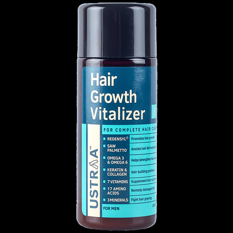 Ustraa Hair Growth Vitalizer - Hair Loss Defence & Complete Care