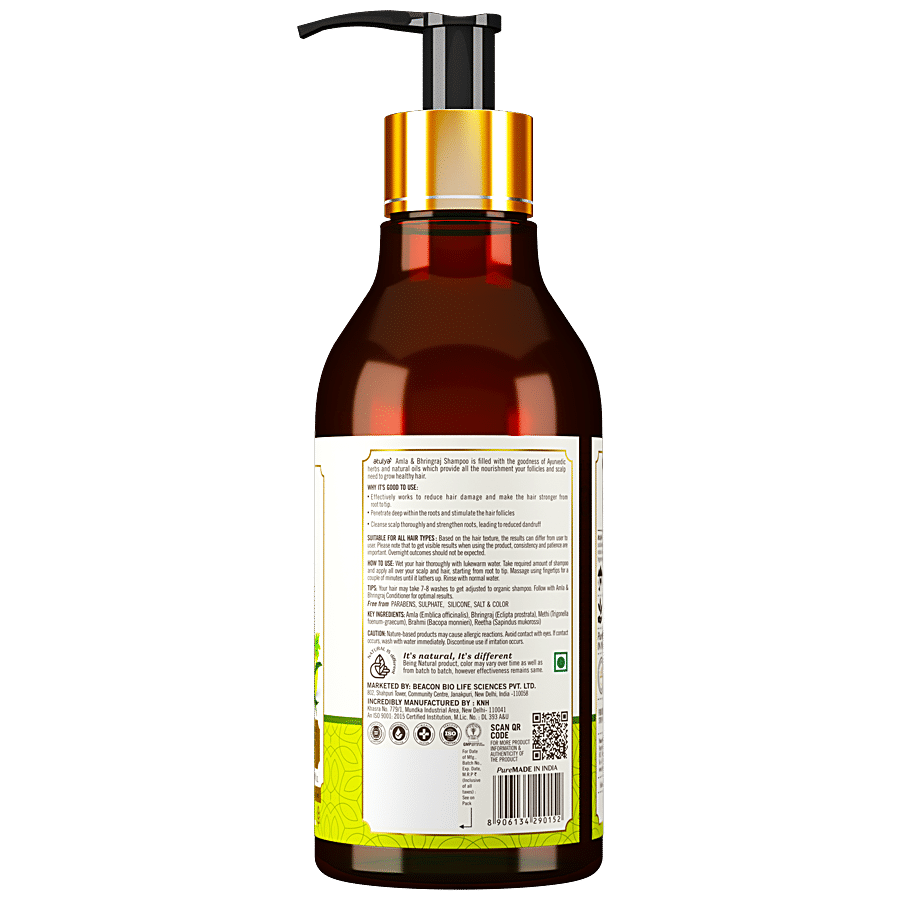 ATULYA Amla & Bhringraj Shampoo - With Fenugreek