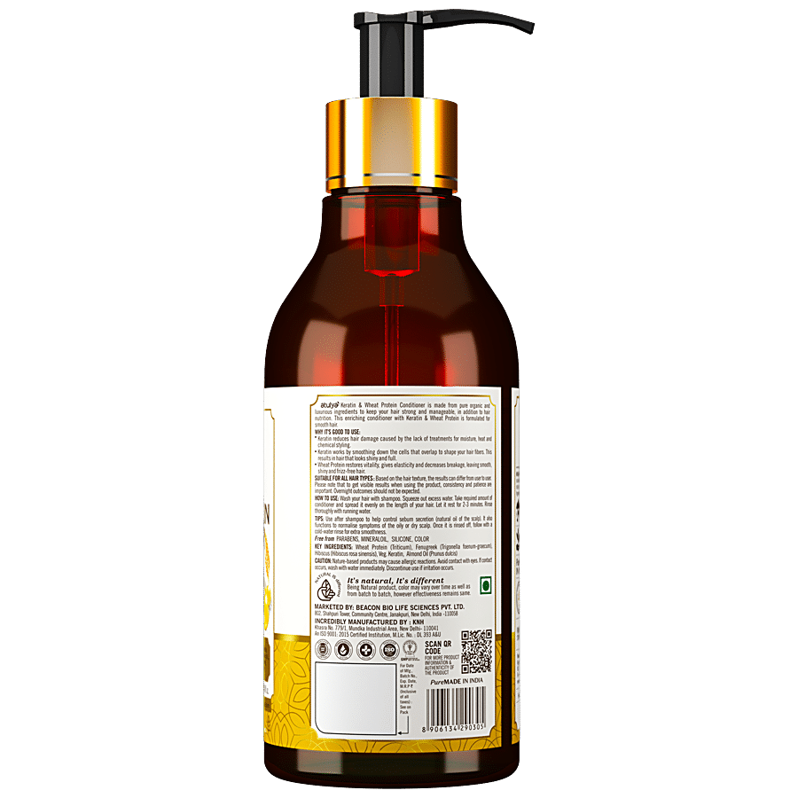 ATULYA Keratin & Wheat Protein Hair Conditioner - Fenugreek