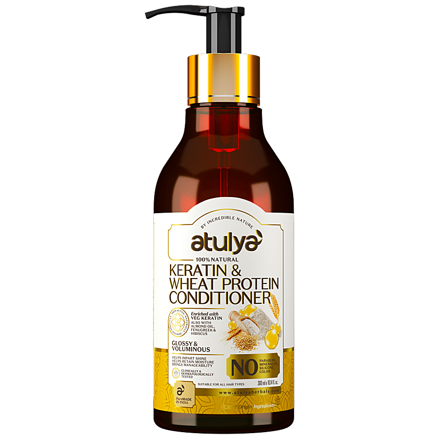 ATULYA Keratin & Wheat Protein Hair Conditioner - Fenugreek