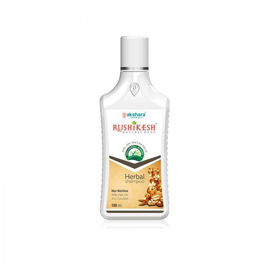 Akshara Herbals Rushikesh Natural Wash Herbal Shampoo - Amla