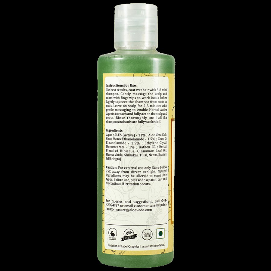 Aloe Veda Herbal Conditioning Shampoo - Hibiscus