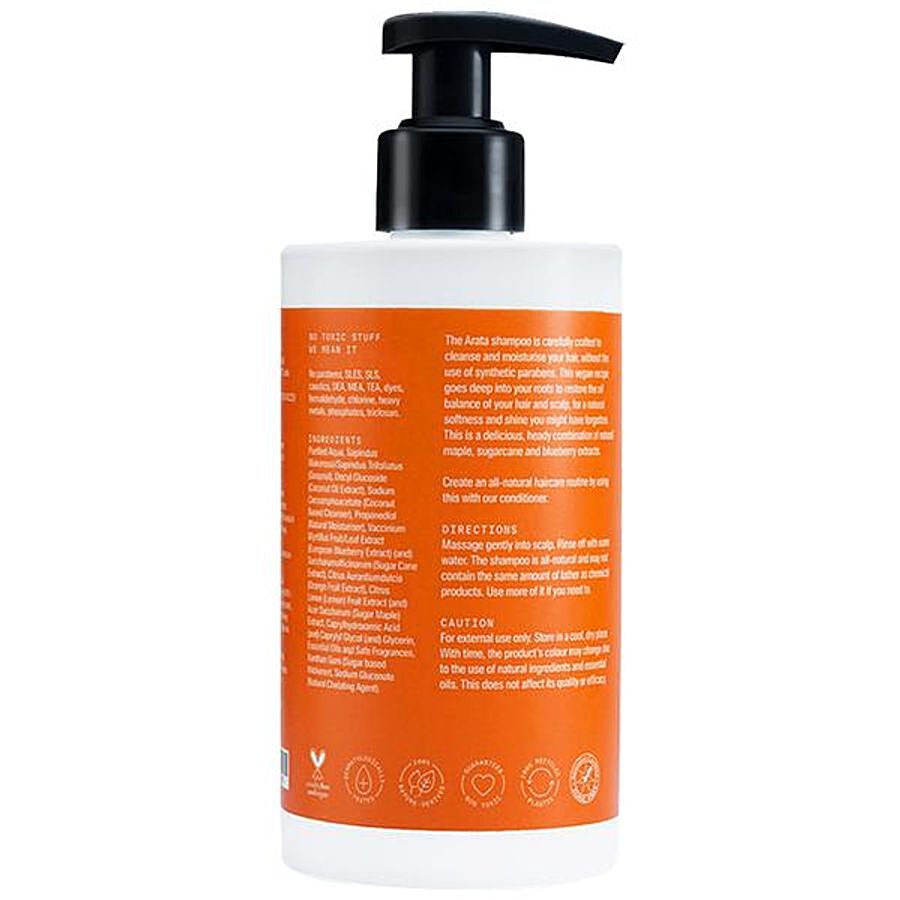 Arata Cleansing Shampoo - With Maple