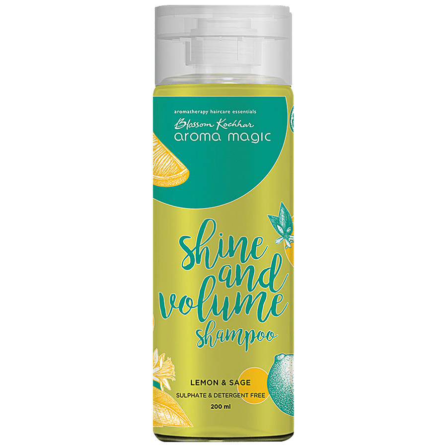 Aroma Magic  Shine & Volume Shampoo - Lemon & Sage