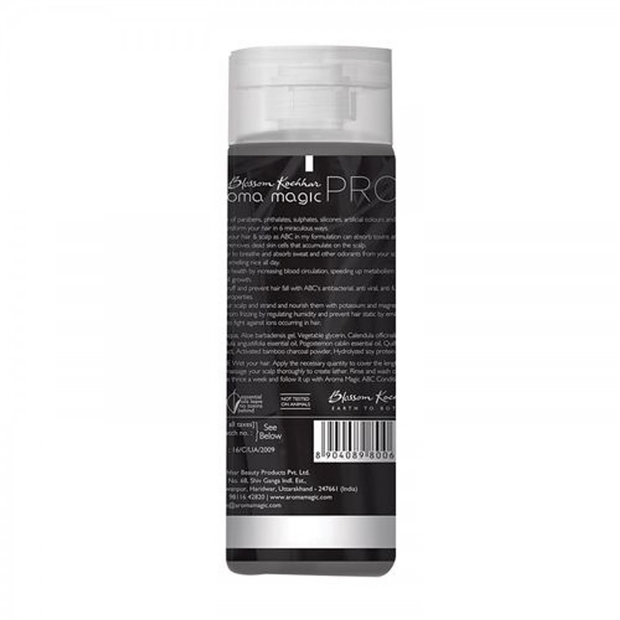 Aroma Magic  abc Series Activated Bamboo Charcoal Shampoo - Normal to Oily Hair