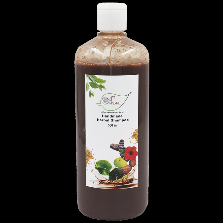 ArtNWeaves Handmade Herbal Shampoo - Ayurvedic