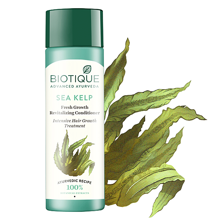 BIOTIQUE Advanced Ayurveda Fresh Growth Revitalizing Conditioner - Sea Kelp