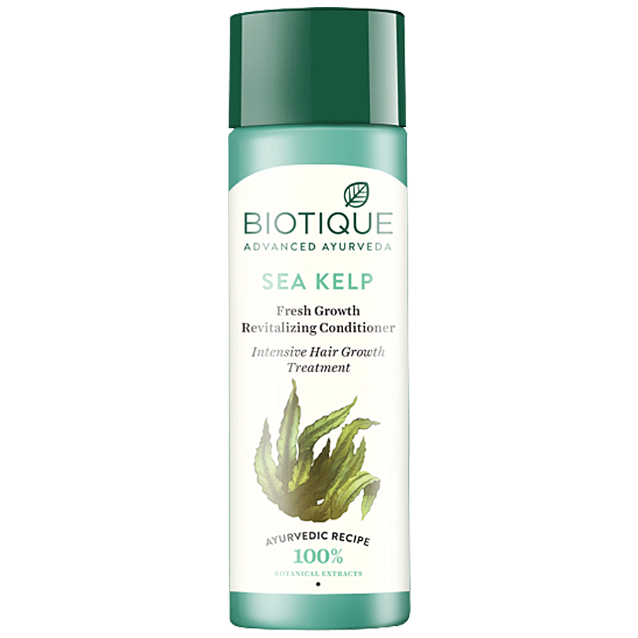 BIOTIQUE Advanced Ayurveda Fresh Growth Revitalizing Conditioner - Sea Kelp