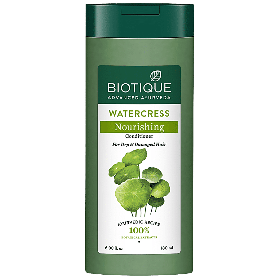 BIOTIQUE Watercress Nourishing Conditioner - For Dry & Damaged Hair