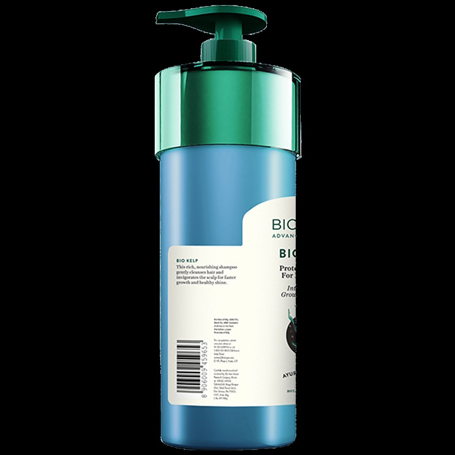 BIOTIQUE Ocean Kelp Shampoo - For Anti Hair Fall