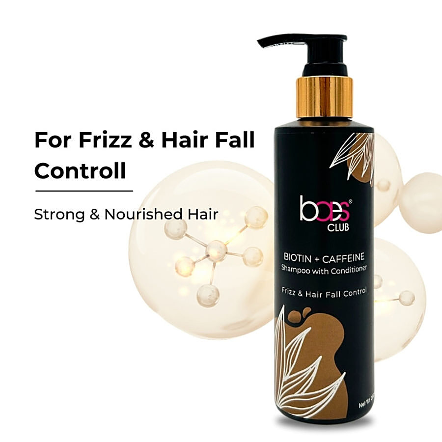 Baes Club Biotin & Caffeine Shampoo With Conditioner - Nourishing For the Hair