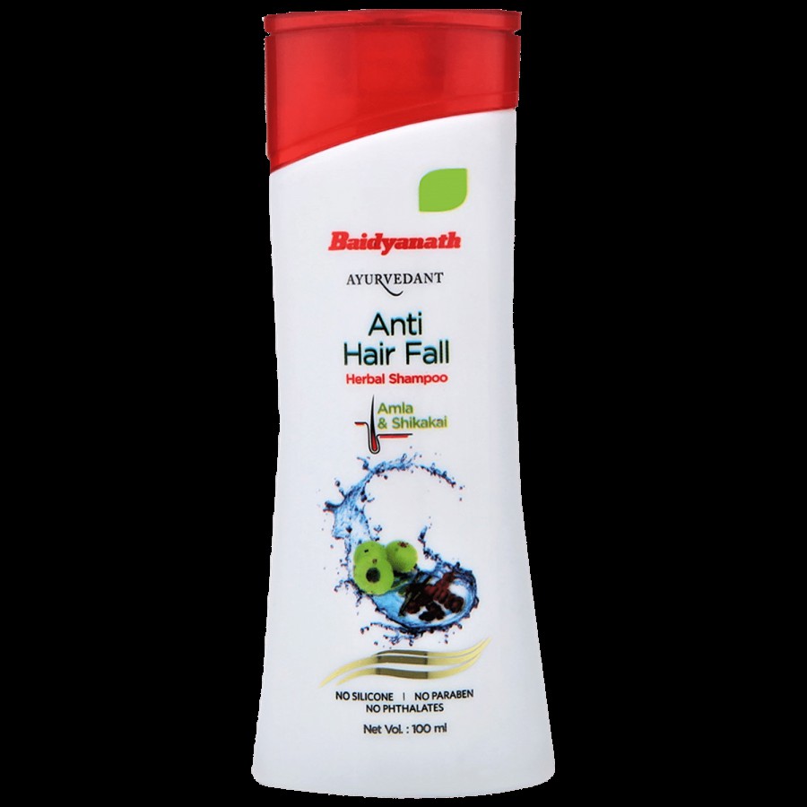 Baidyanath Ayurvedant Anti Hair Fall Herbal Shampoo - With Amla & Shikakai