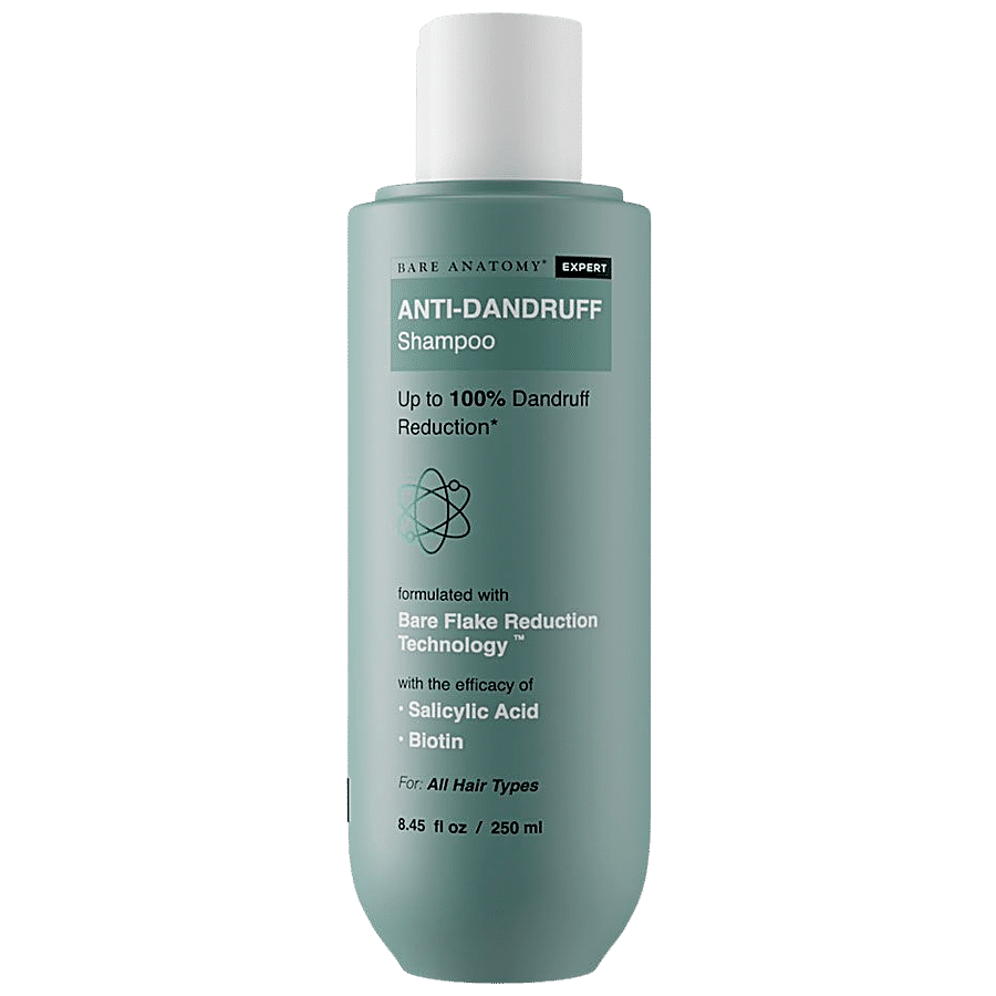 Bare Anatomy Expert Anti Dandruff Shampoo - Provides Strength