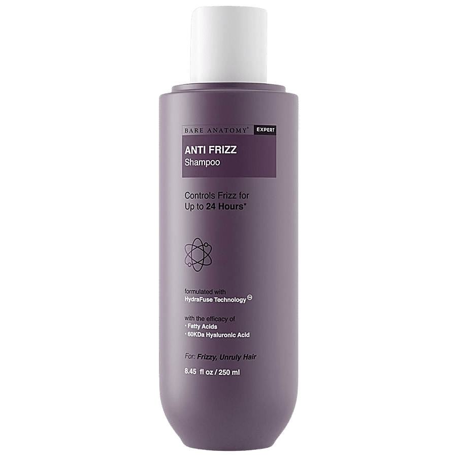 Bare Anatomy Expert Anti Frizz Shampoo - Paraben & Sulphate Free