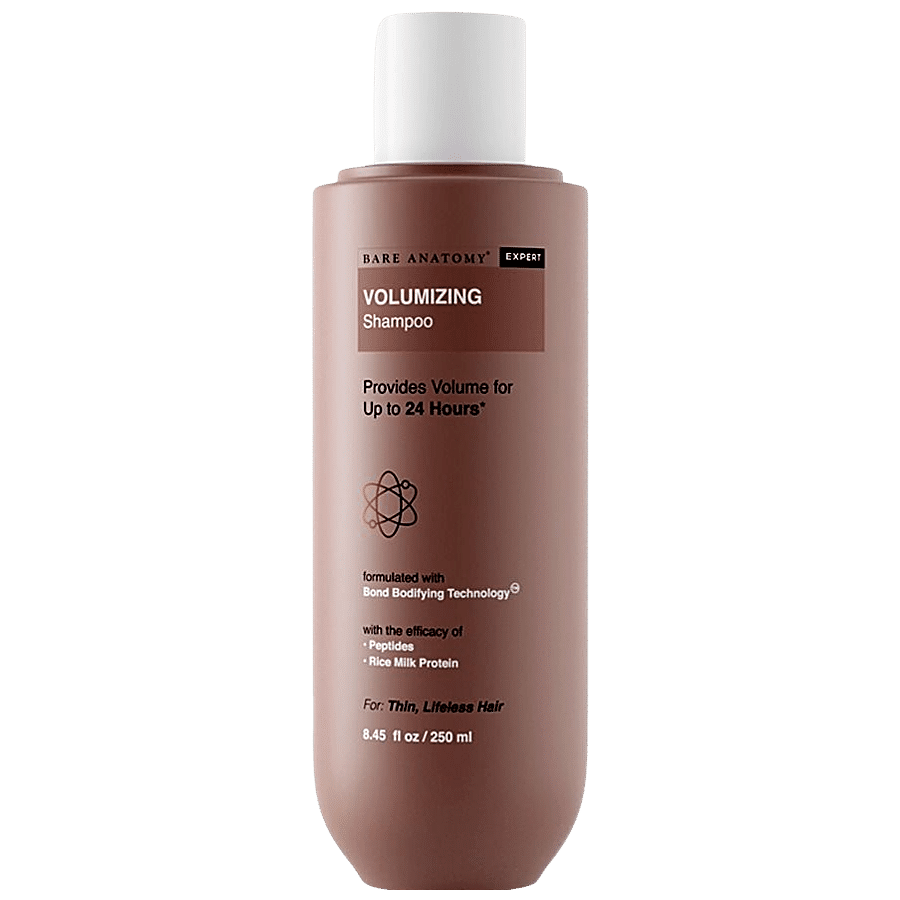 Bare Anatomy Expert Volumizing Shampoo - For Strong & Bouncy Hair