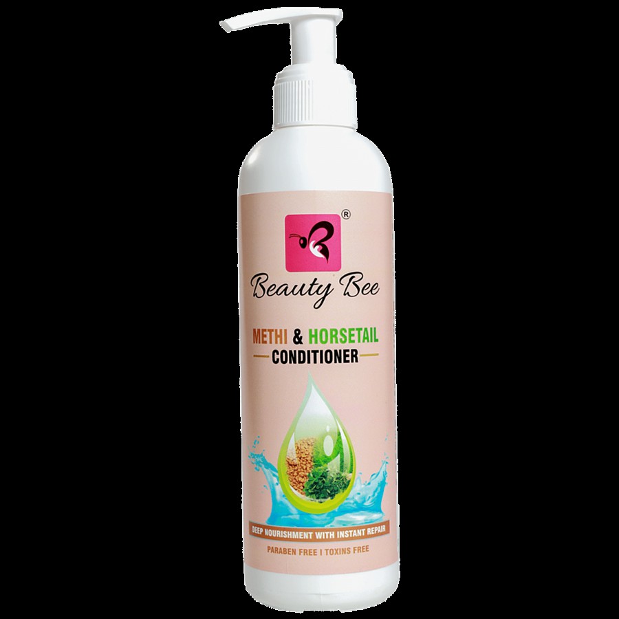 Beauty Bee Methi & Horsetail Hair Conditioner - Deep Nourishment With Instant Repair