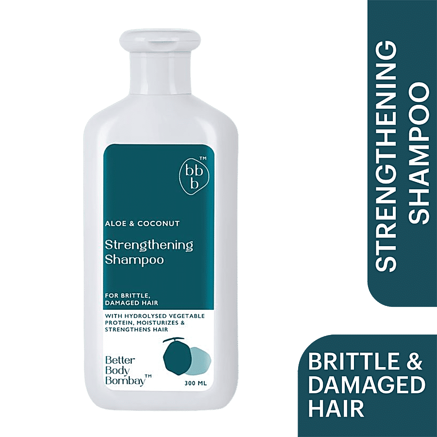 Better Body Bombay  Strengthening Shampoo - Aloe & Coconut