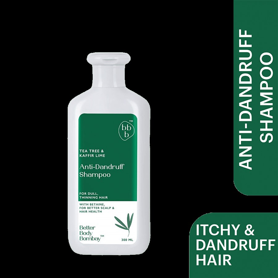 Better Body Bombay  Anti-Dandruff Shampoo - Tea Tree & Kaffir Lime