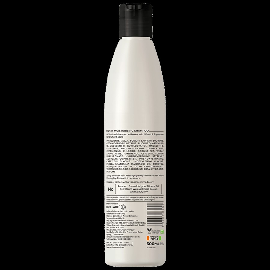 Brillare Heavy Moisturising Shampoo - For Dry