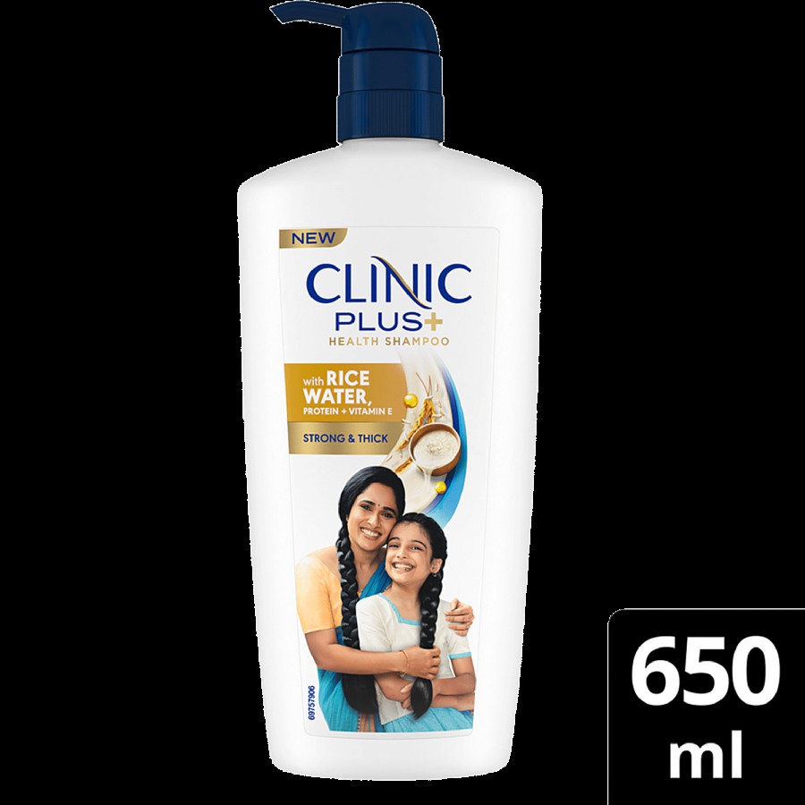 Clinic Plus Strong & Thick Shampoo with Rice Water