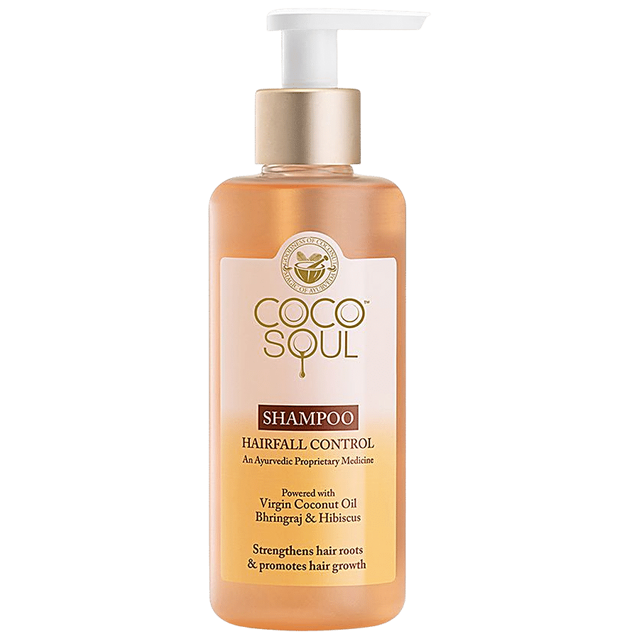 Coco Soul Hair Fall Control Shampoo - Bhringraj & Hibiscus