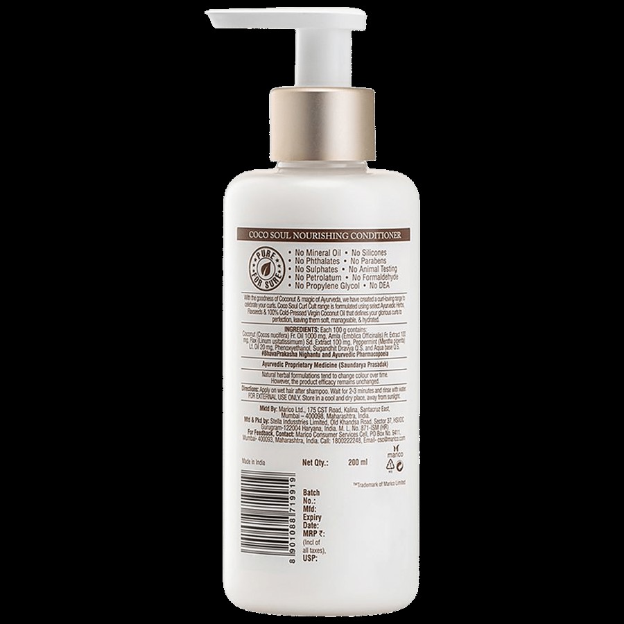 Coco Soul Curl Cult Nourishing Conditioner - Ayurvedic