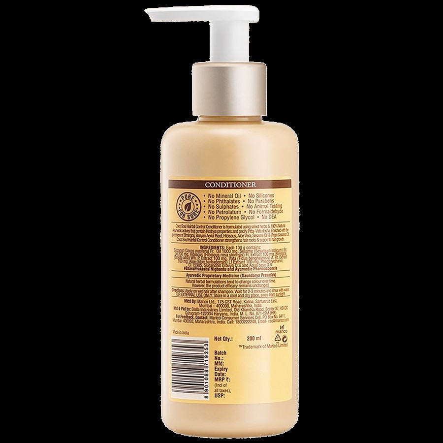 Coco Soul Hair Fall Control Conditioner - Bhringraj & Hibiscus