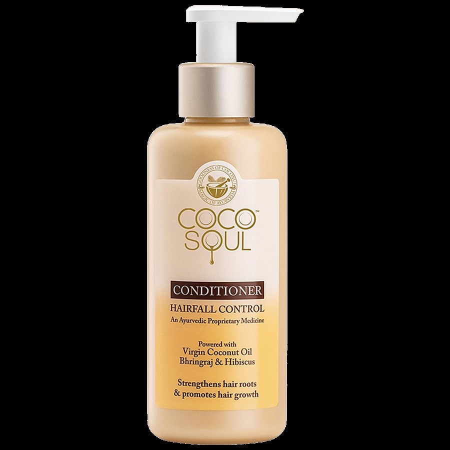 Coco Soul Hair Fall Control Conditioner - Bhringraj & Hibiscus