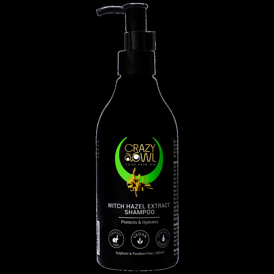 Crazy Owl - Your Skin Co. Witch Hazel Extract Shampoo - Protects & Hydrates