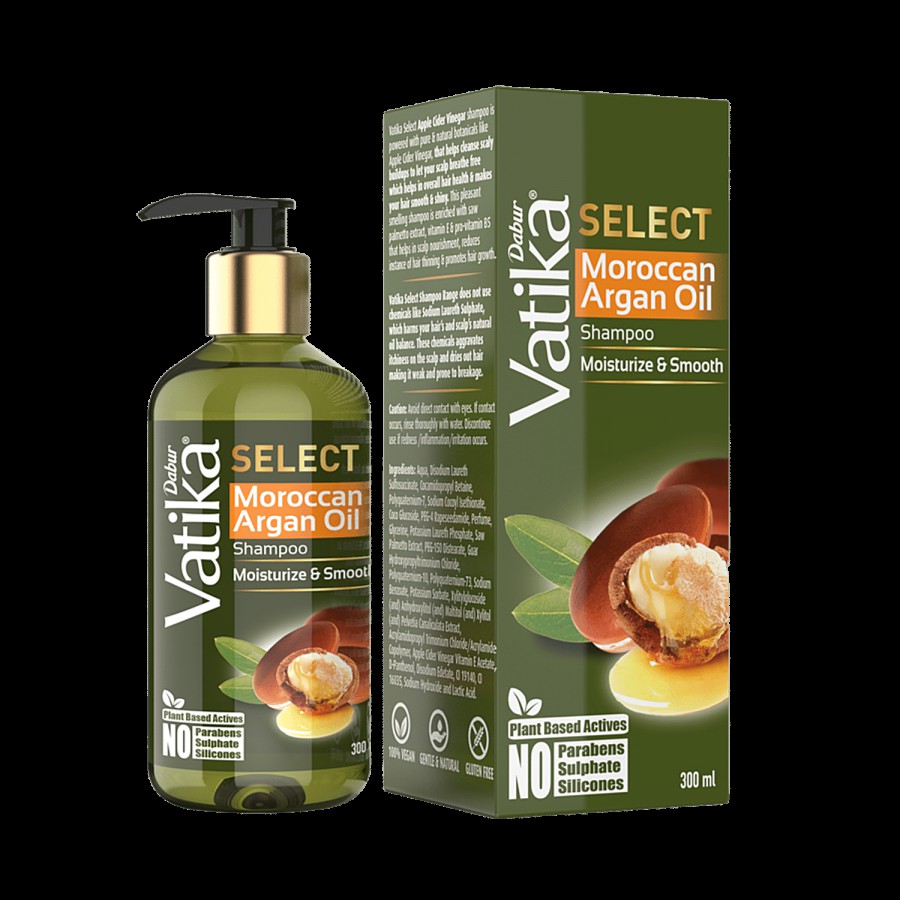 Dabur Vatika Select Shampoo - Moroccan Argan Oil