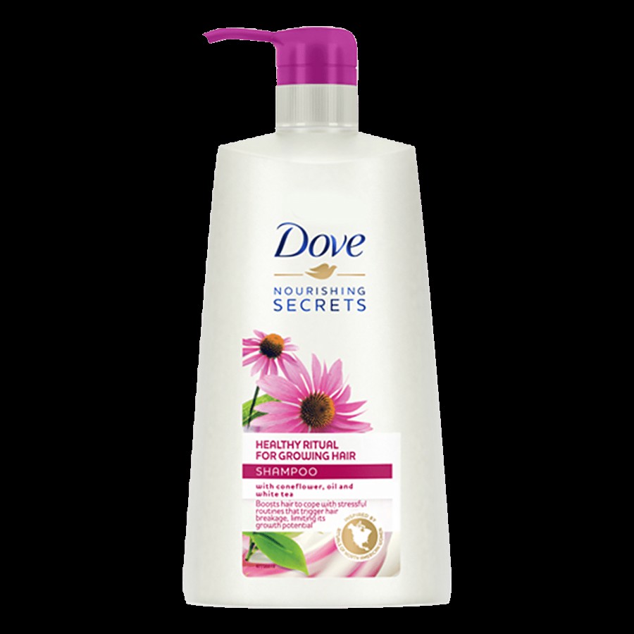 Dove Nourishing Secrets Healthy Ritual For Growing Hair Shampoo - Coneflower