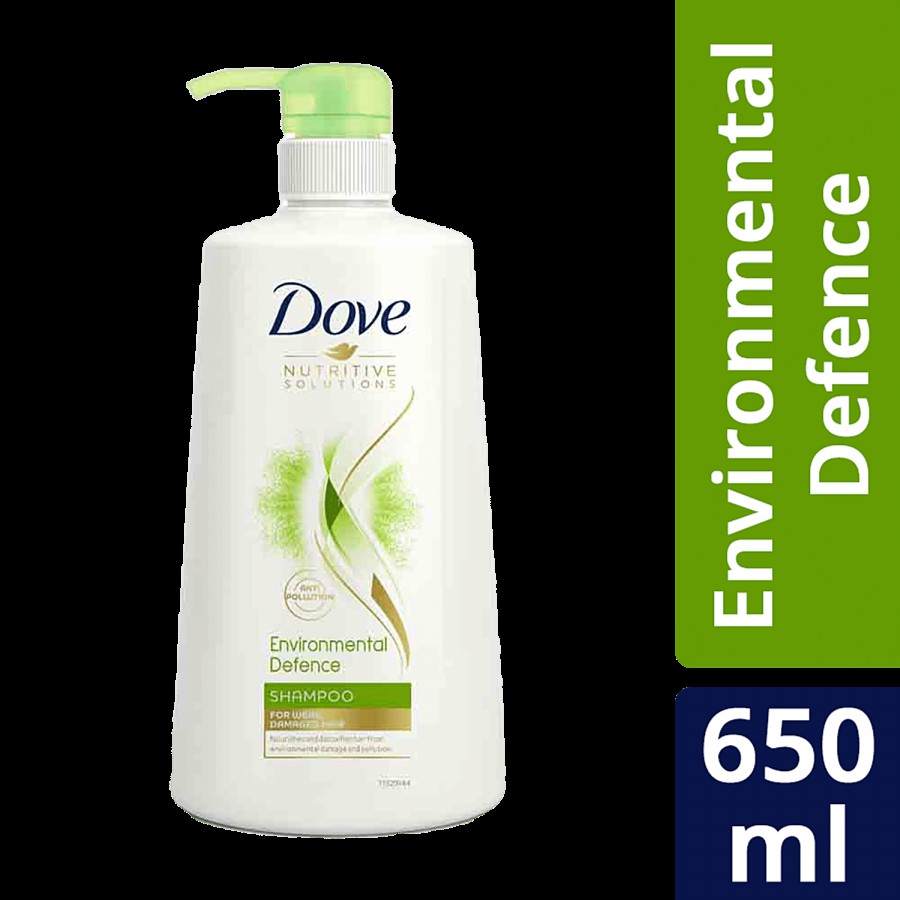 Dove Nutritive Solutions Environmental Defence Shampoo - For Weak & Damaged Hair