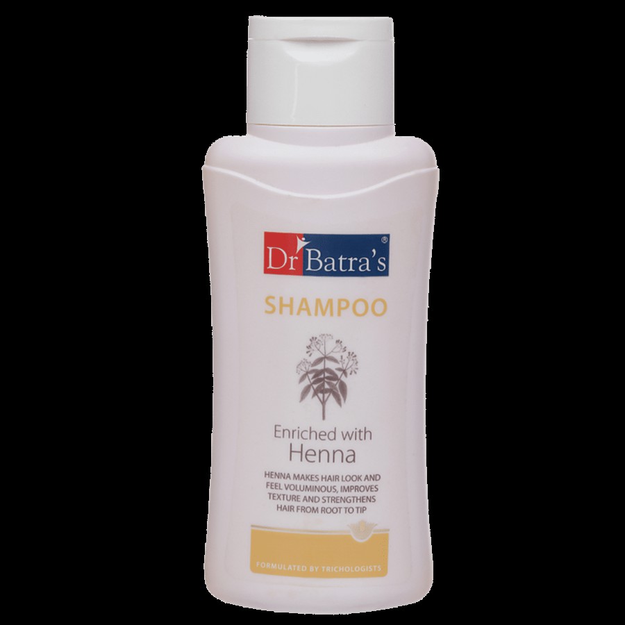 Dr Batra's  Shampoo Enriched With Henna - Reduces Hair Loss