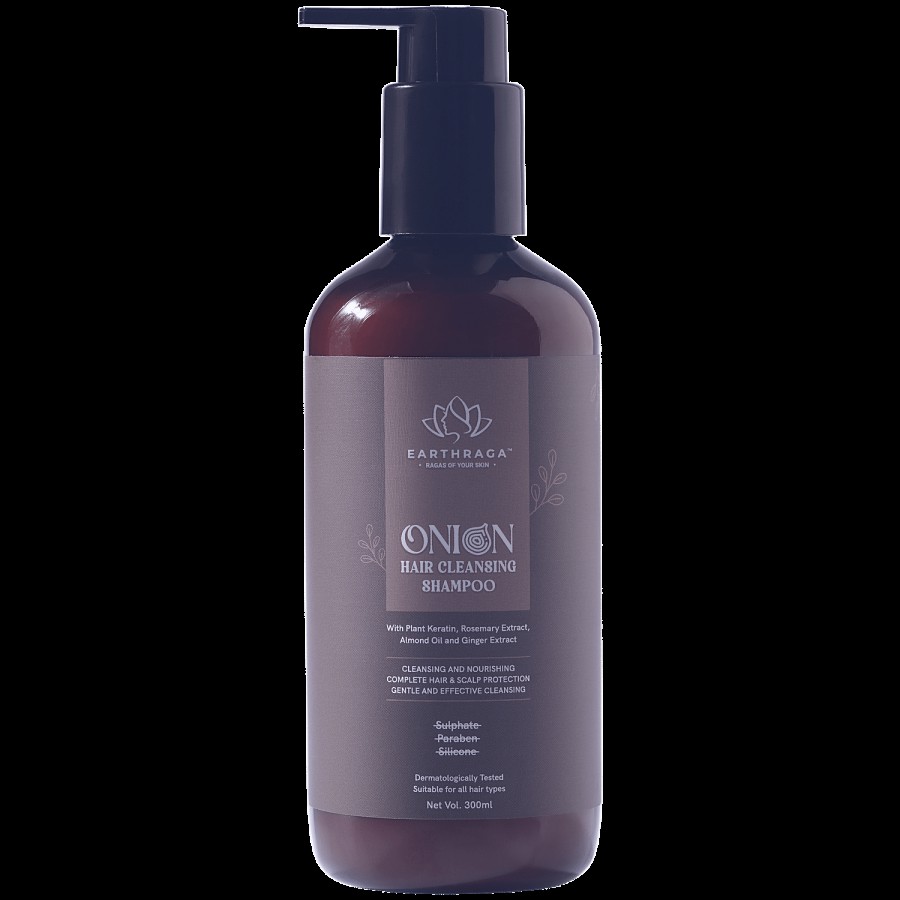 Earthraga Onion Hair Cleansing Shampoo