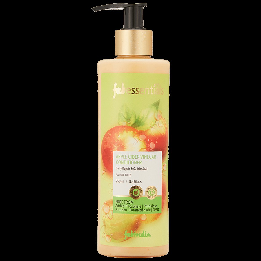 Fabessentials Apple Cider Vinegar Conditioner - Prevents Hair Breakage