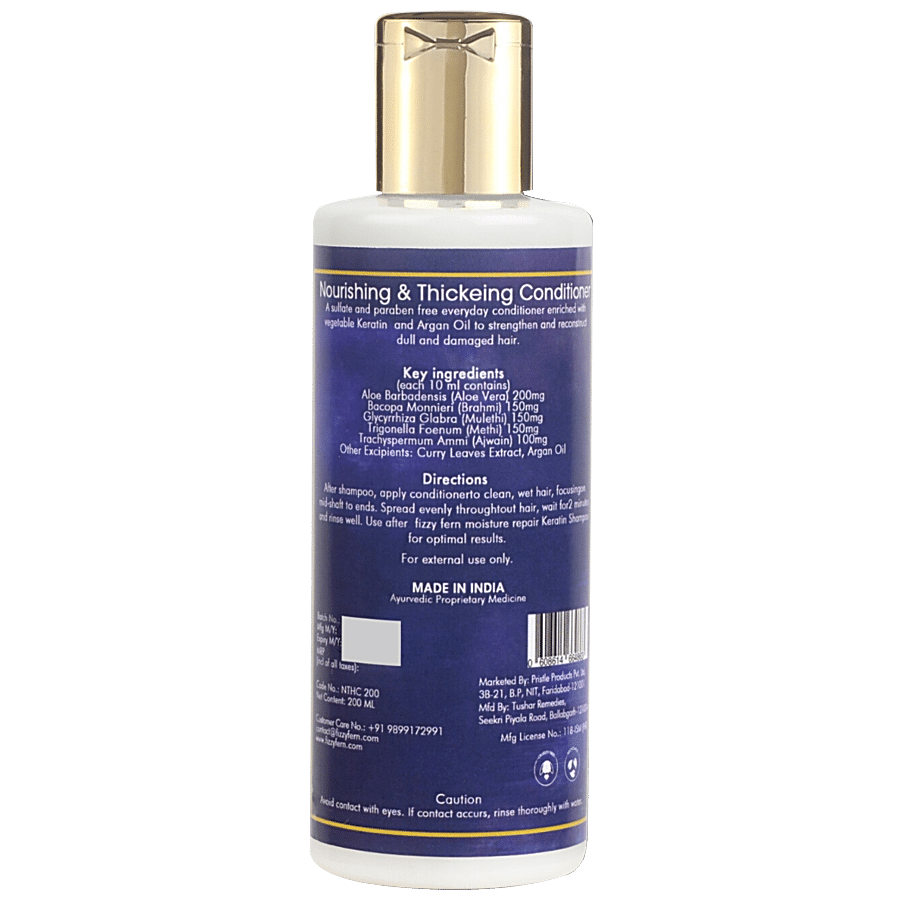 Fizzy Fern Nourishing & Thickening Conditioner - Argan Oil