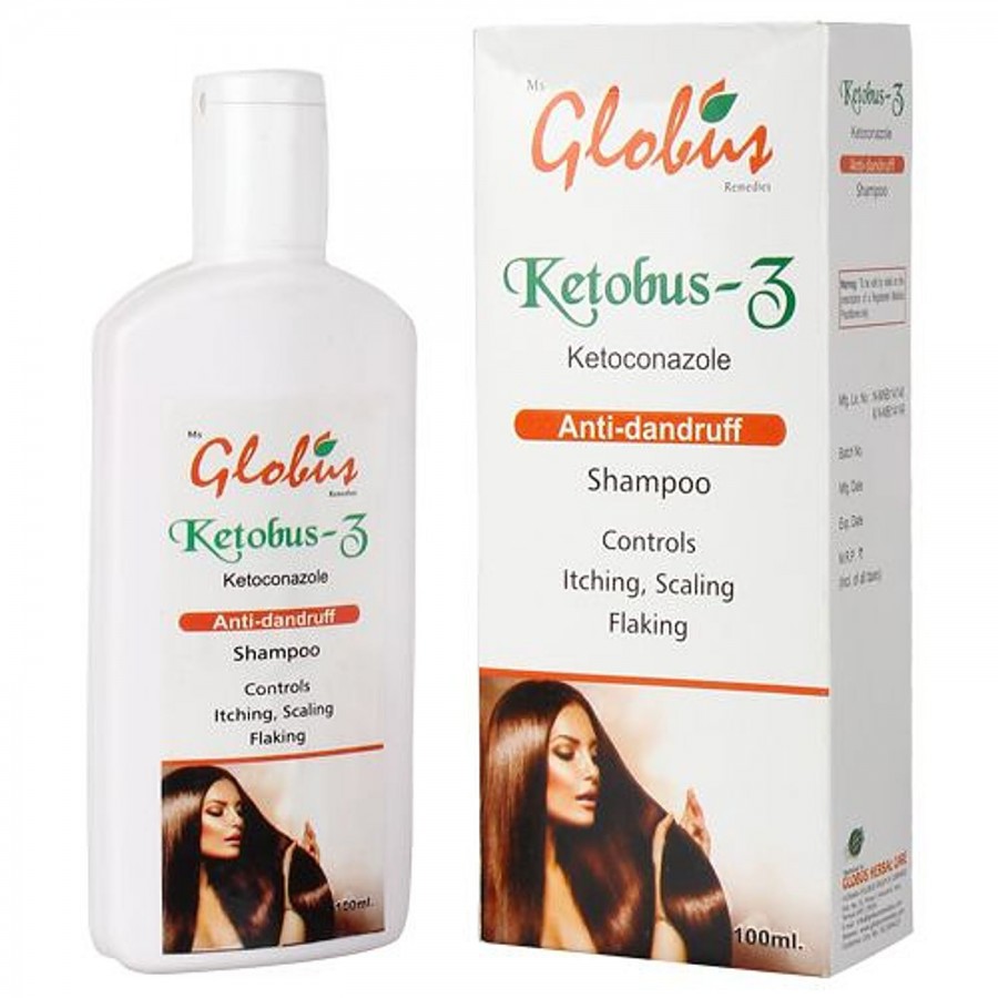 Globus Ketobus-Z Anti-Dandruff Shampoo - Controls Itching